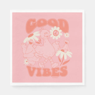 Sesame Street Pals Good Vibes Napkin