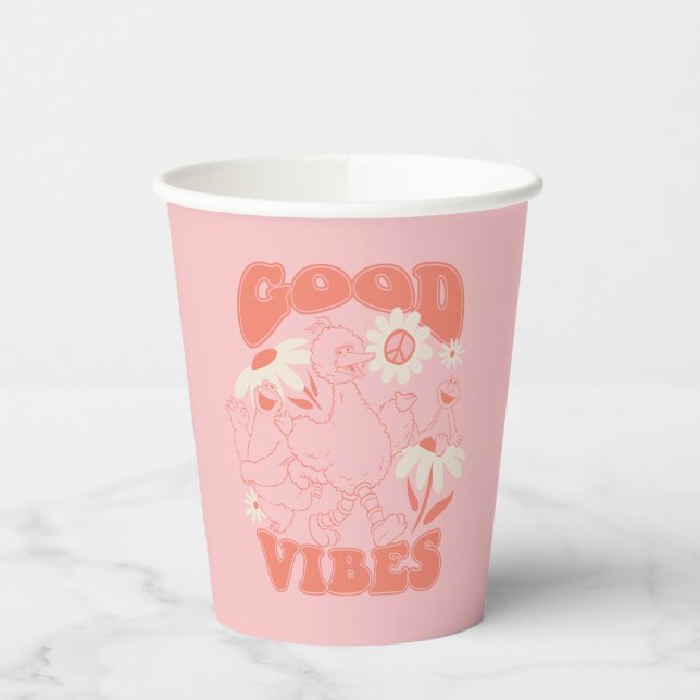 Sesame Street Pals | Good Vibes Paper Cups (Left)