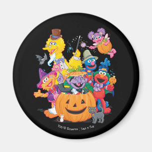 Sesame Street Pals Happy Halloween Magnet