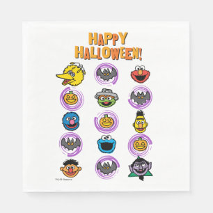 Sesame Street Pals - Happy Halloween! Napkin
