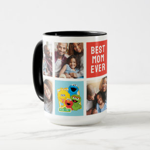 Sesame Street Pals Mum Photo Collage Mug