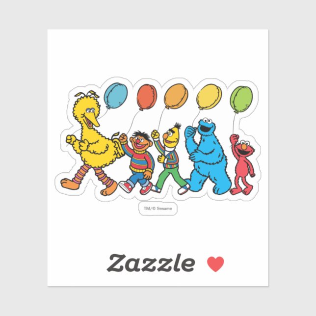 Sesame Street Pals | Party Balloons (Sheet)