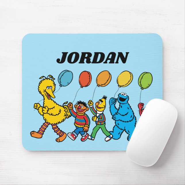 Sesame Street Pals | Party Balloons Mouse Mat (With Mouse)