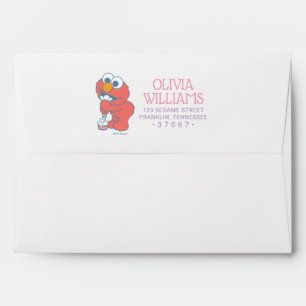 Sesame Street Pals Pastel 1st Birthday Envelope