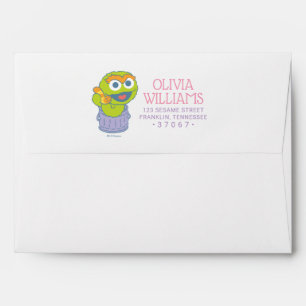 Sesame Street Pals Pastel   1st Birthday Envelope