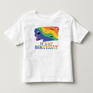 Sesame Street Pals Rainbow Birthday Toddler T-Shirt