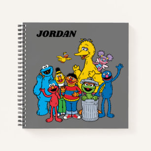 Sesame Street Pals Waving Notebook