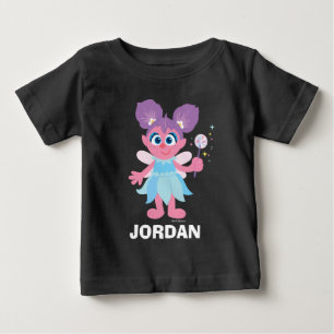 Sesame Street Personalised Abby Cadabby Baby T-Shirt