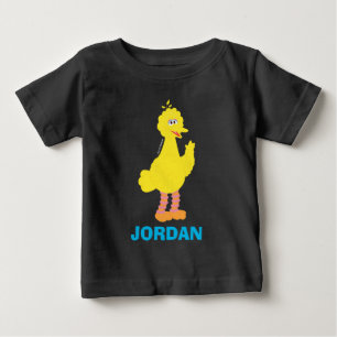 Sesame Street Personalised Big Bird Baby T-Shirt