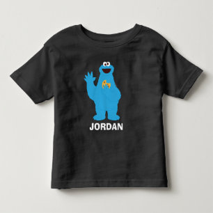 Sesame Street Personalised Cookie Monster Baby B Toddler T-Shirt
