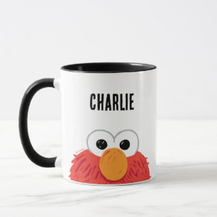 Sesame Street   Personalised Elmo Big Face Mug