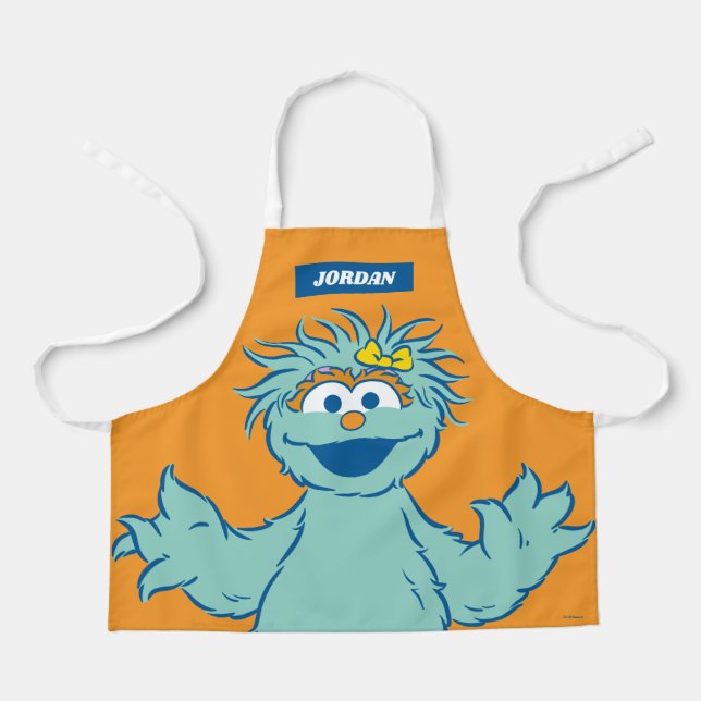 Sesame Street | Personalised Rosita Apron (Front)