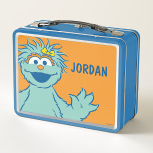 Sesame Street   Personalised Rosita Metal Lunch Box