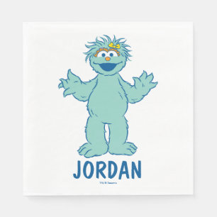 Sesame Street   Personalised Rosita Napkin