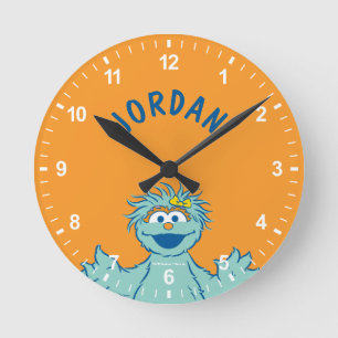 Sesame Street Personalised Rosita Round Clock