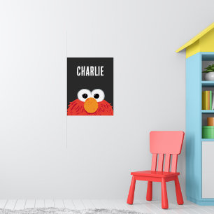 Sesame Street   Personalized Elmo Big Face Poster