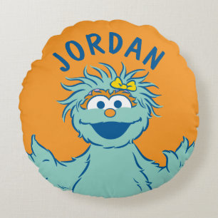 Sesame Street   Personalized Rosita Round Cushion