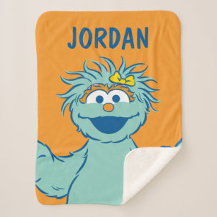 Sesame Street   Personalized Rosita Sherpa Blanket