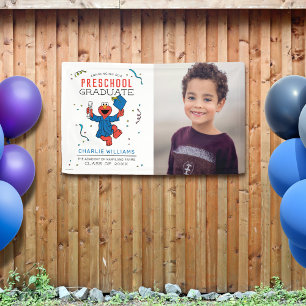 Sesame Street Preschool Graduate - Photo Banner