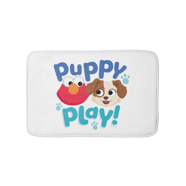 Sesame Street | Puppy Play Elmo & Tango Bath Mat (Front)