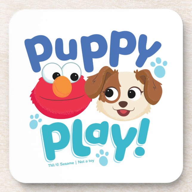 Sesame Street | Puppy Play Elmo & Tango Coaster (Front)