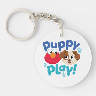 Sesame Street   Puppy Play Elmo & Tango Key Ring