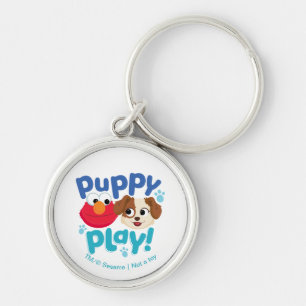 Sesame Street   Puppy Play Elmo & Tango Key Ring