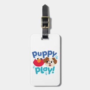 Sesame Street   Puppy Play Elmo & Tango Luggage Tag