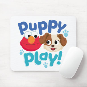 Sesame Street   Puppy Play Elmo & Tango Mouse Mat