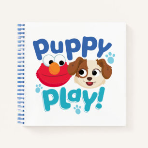 Sesame Street Puppy Play Elmo & Tango Notebook