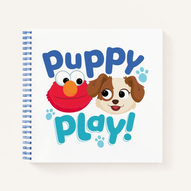 Sesame Street | Puppy Play Elmo & Tango Notebook (Front)