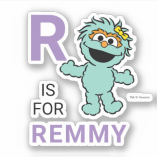 Sesame Street R is for Rosita Add Your Name