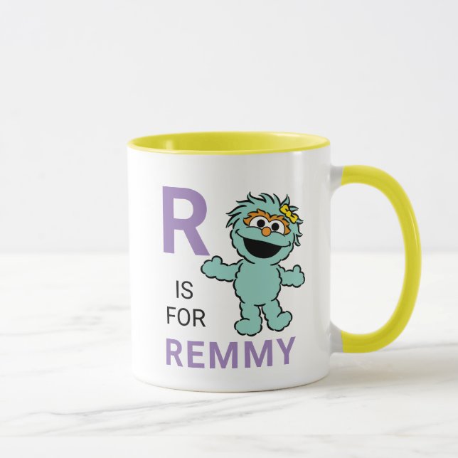 Sesame Street | R is for Rosita | Add Your Name Mug (Right)