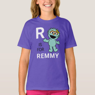 Sesame Street R is for Rosita Add Your Name T-Shirt