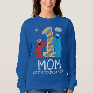 Sesame Street Rainbow 1st Birthday Mum Sweatshirt