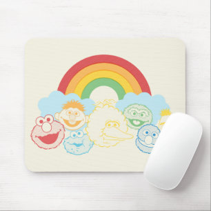 Sesame Street   Rainbow Graphic Mouse Mat