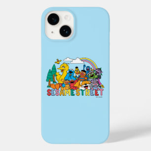 Sesame Street Rainbow Wave Case-Mate iPhone 14 Case