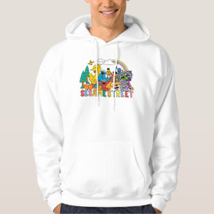 Sesame Street   Rainbow Wave Hoodie