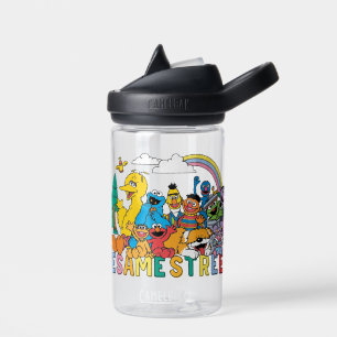 Sesame Street Rainbow Wave Water Bottle