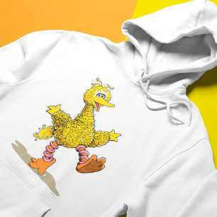 Sesame Street Retro Art Big Bird Hoodie