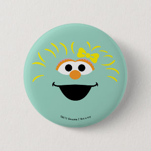 Sesame Street Rosita Face Art 6 Cm Round Badge