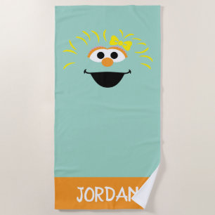 Sesame Street   Rosita Face Art Beach Towel