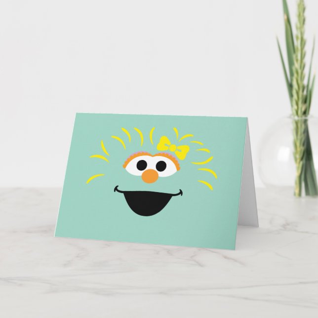 Sesame Street | Rosita Face Art Card (Front)