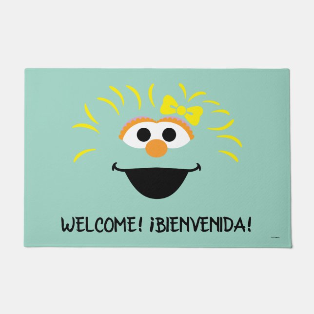 Sesame Street | Rosita Face Art Doormat (Front)