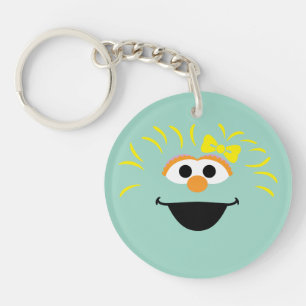 Sesame Street Rosita Face Art Key Ring