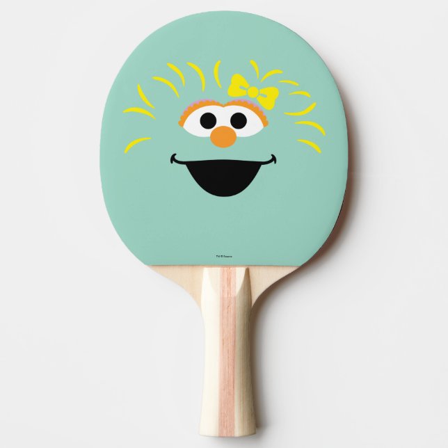 Sesame Street | Rosita Face Art Ping Pong Paddle (Front)
