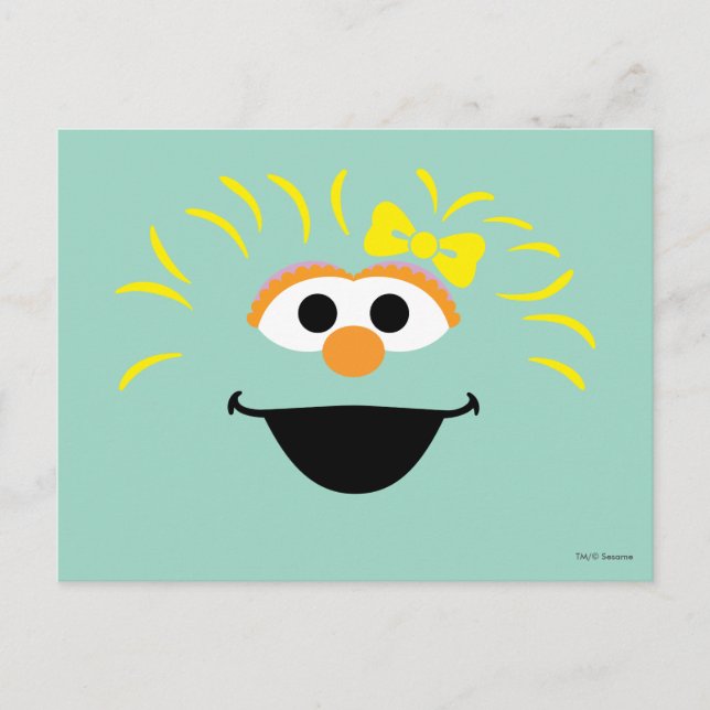 Sesame Street | Rosita Face Art Postcard (Front)