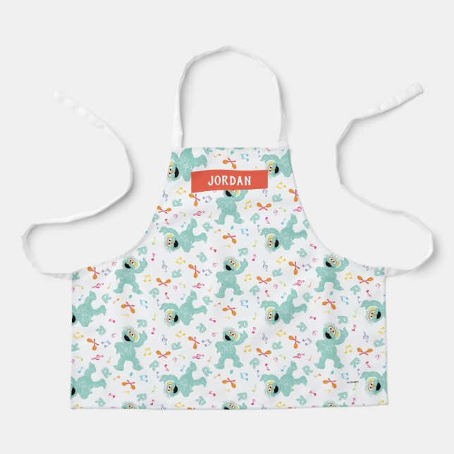 Sesame Street | Rosita Music Scribble Pattern Apron (Front)