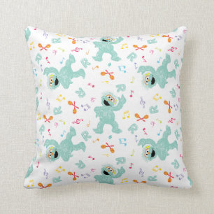 Sesame Street Rosita Music Scribble Pattern Cushion