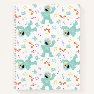 Sesame Street   Rosita Music Scribble Pattern Notebook
